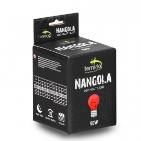 Terrario Nangola Red Night Light - лампа 50W