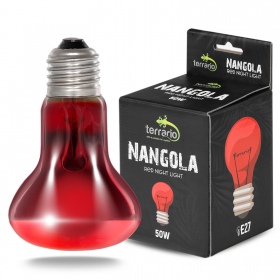 Terrario Nangola Red Night Light - lâmpada 50W