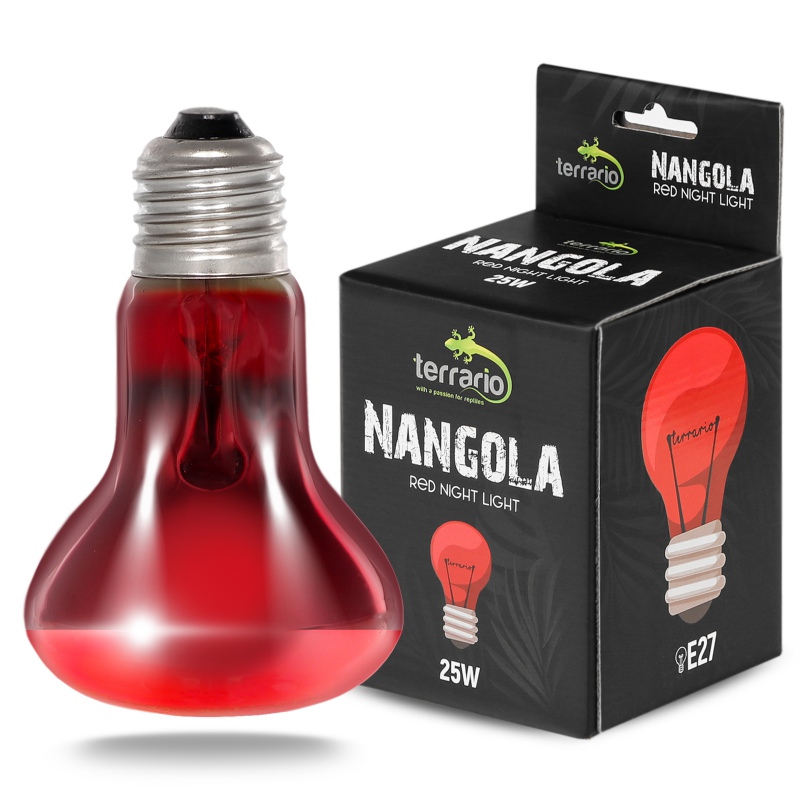 Terrario Nangola Red Night Light żarówka 25W