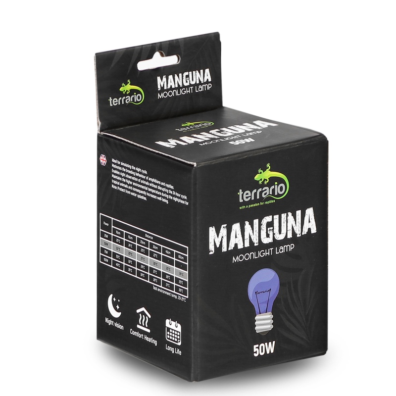 Terrario Manguna Moonlight Lamp - żarówka nocna 50W