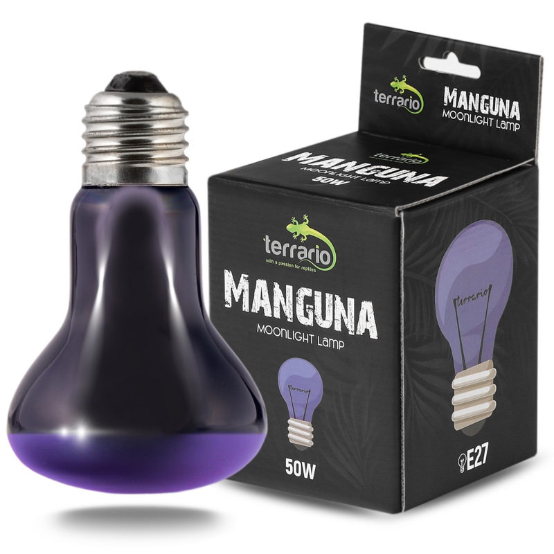 Terrario Manguna Moonlight Lamp - żarówka nocna 50W