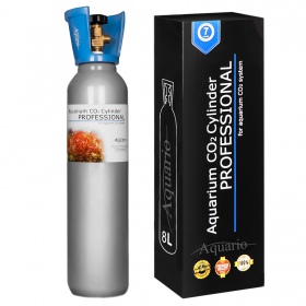 Aquario BLUE TWIN Professional - podwójny zestaw CO2 z butlą 8l