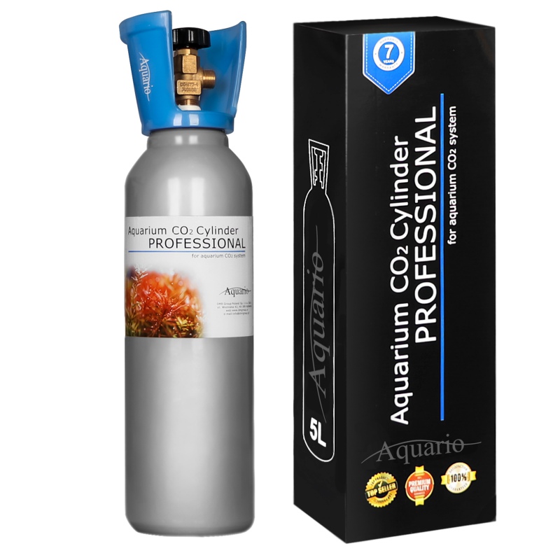 Butla CO2 Aquario BLUE 5l mit Ventil 57cm