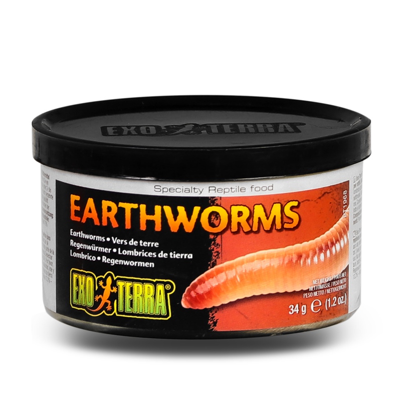 EXO TERRA Earthworms - fresh food