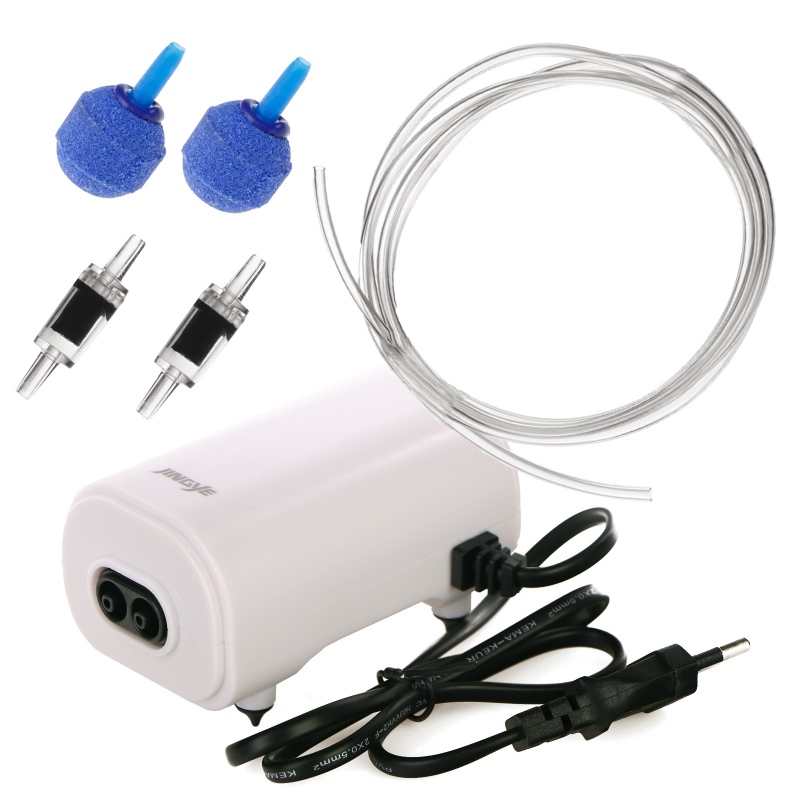 JINGYE - Small Silent Air Pump for Aquarium