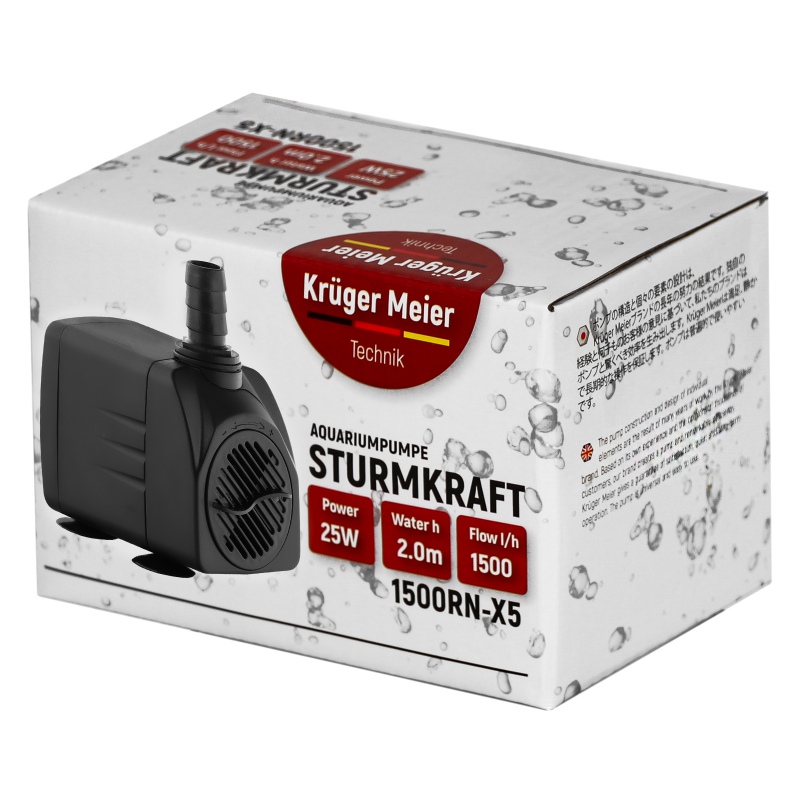 Kruger Meier Sturmkraft Szökőkút Szett