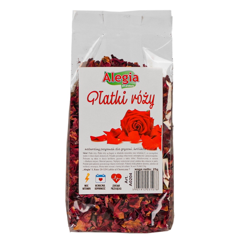 Alegia Rose Petals 25g for Pets