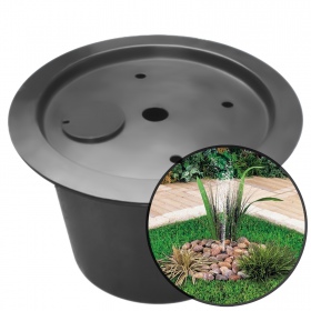 Conjunto de fonte de jardim Kruger Meier 600