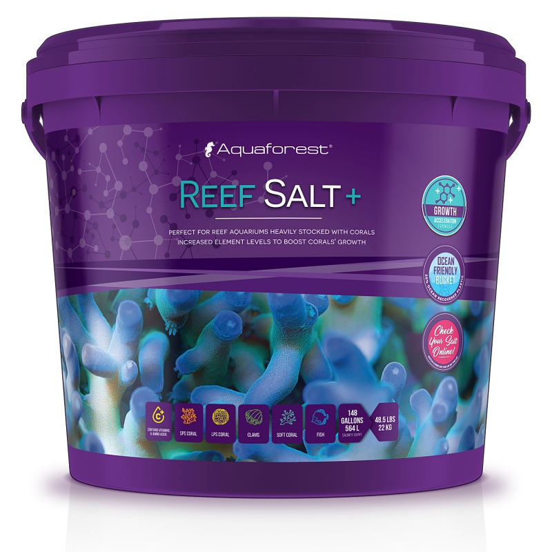 Aquaforest Reef Salt+ 22kg Packaging