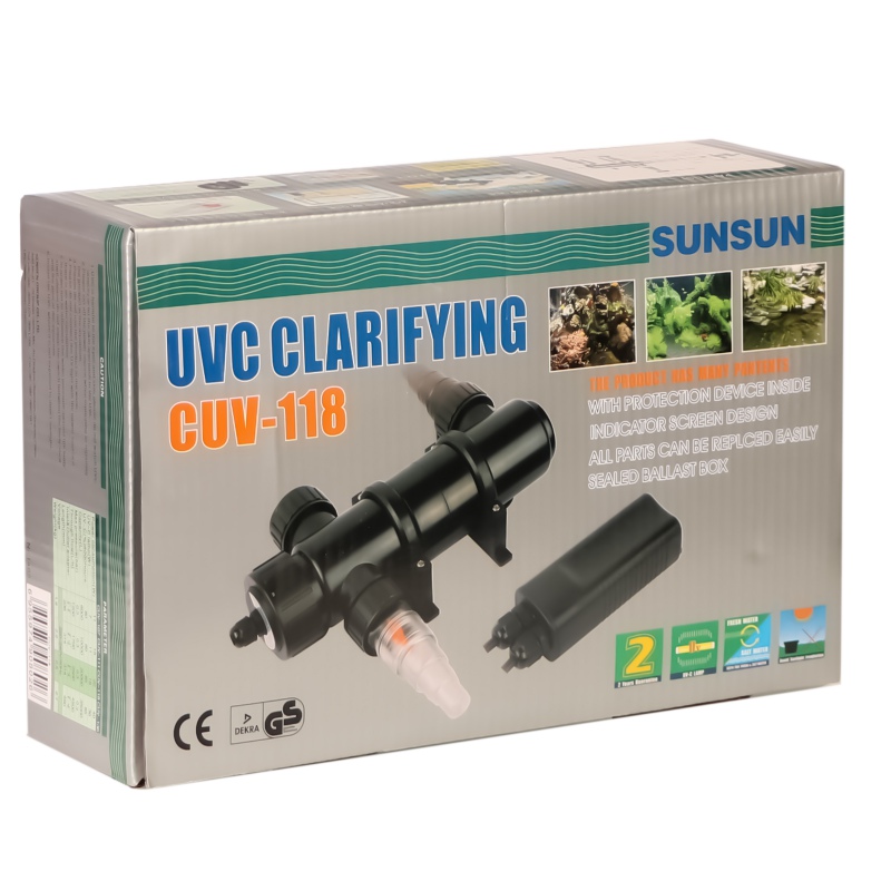 SunSun UV-C 18W - UV-Sterilisator für Teichwasser