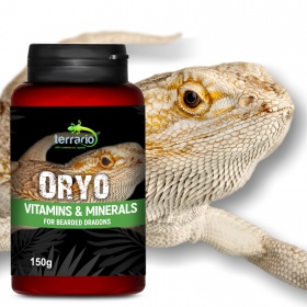 Witaminy dla agamy brodatej - Terrario ORYO for Bearded Dragons