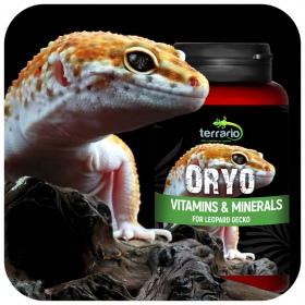 Terrario ORYO 150g vitamin a Leopárd gekkónak