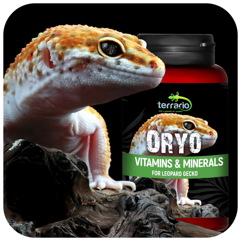 Terrario ORYO 150g vitamin a Leopárd gekkónak