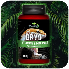 Terrario ORYO 150g vitamin a Leopárd gekkónak