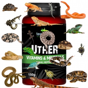 Terrario UTHER for Reptiles 150g - witaminy dla gadów i płazów