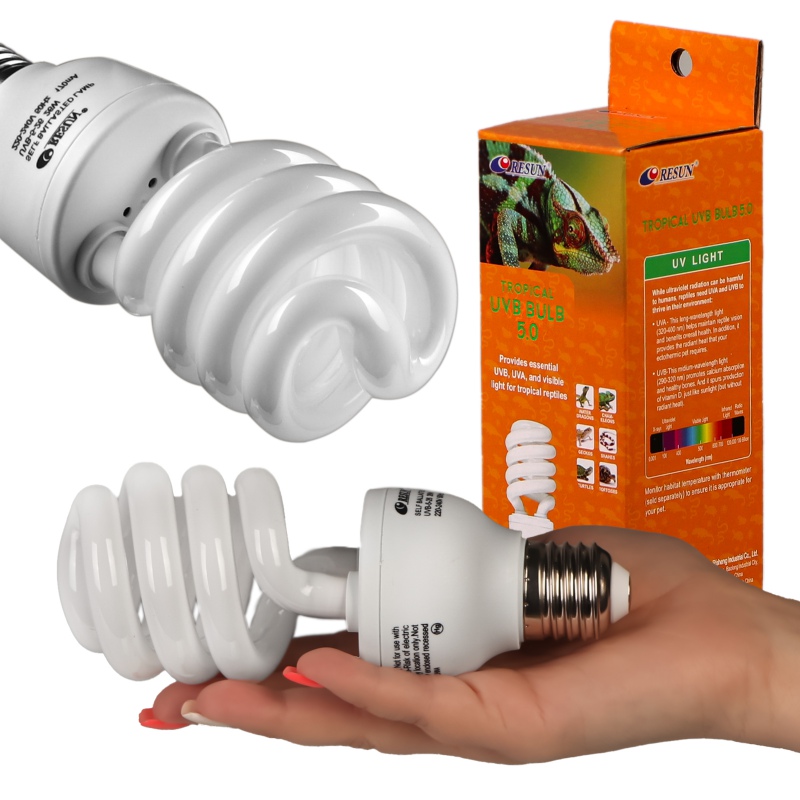 Resun Tropical UVB Bulb 5.0 26W - żarówka UVB