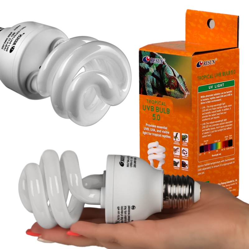 Resun Tropical UVB Bulb 5.0 13W - żarówka UVB