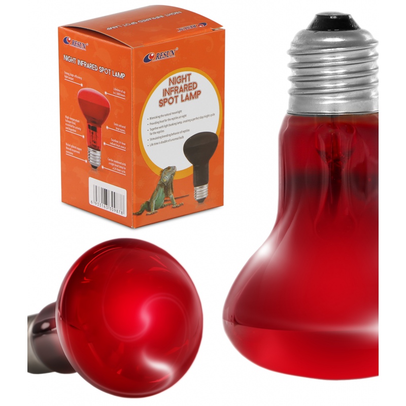 Resun Infrared Spot Lamp 50W - żarówka podczerwona