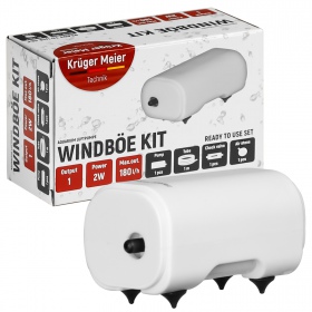 Kruger Meier Windboe Kit - zestaw cichy napowietrzacz