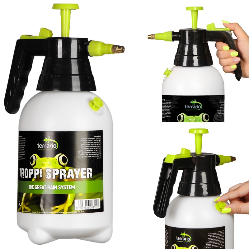 Terrario Troppi Sprayer 1500ml - zraszacz ciśnieniowy