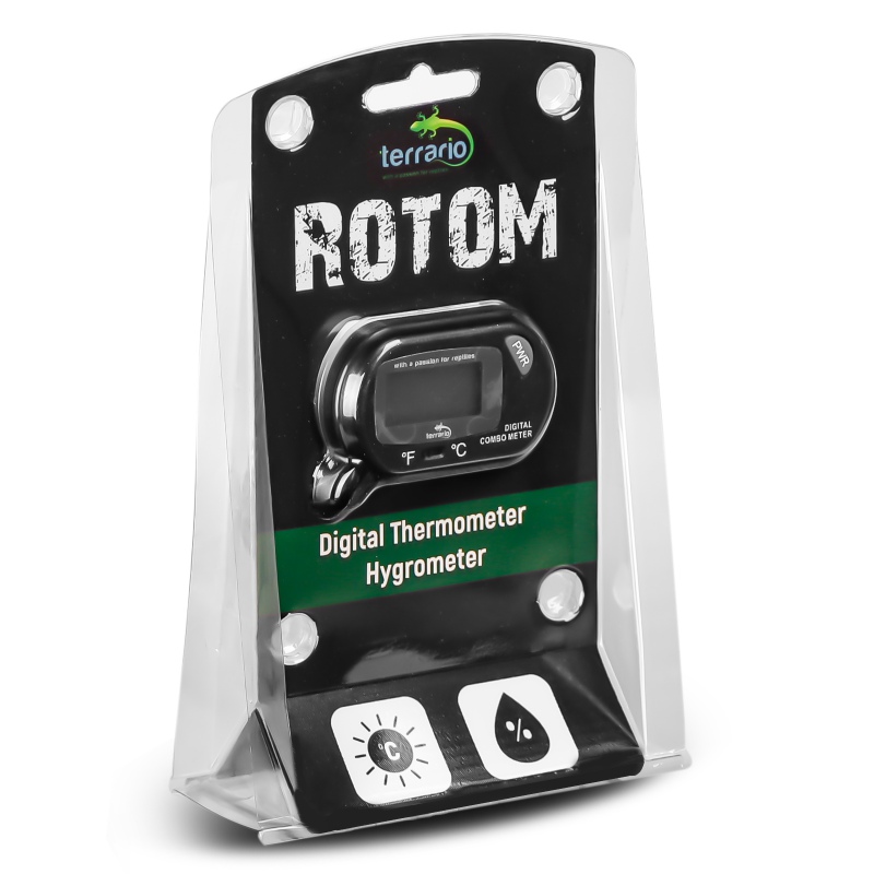 Terrario Rotom Digital Thermometer Hygrometer - termometr i higrometr