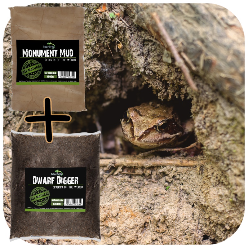 Terrario Monument Mud 1kg - mieszanka z gliną