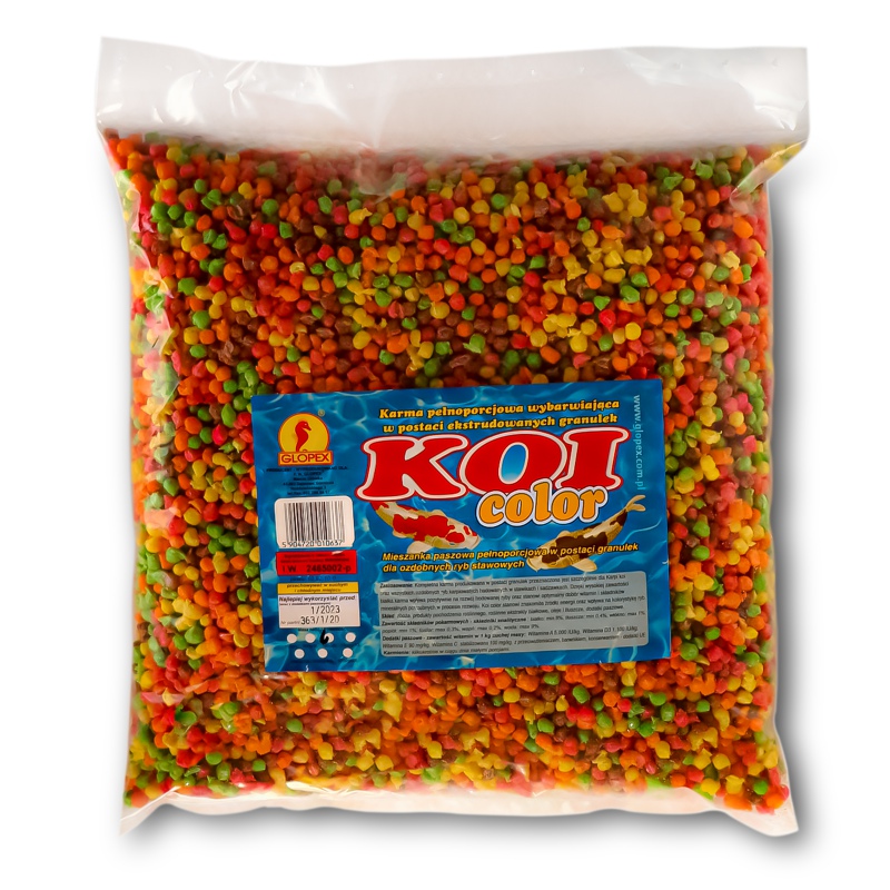 Glopex Koi granule 5l krmivo pro ryby