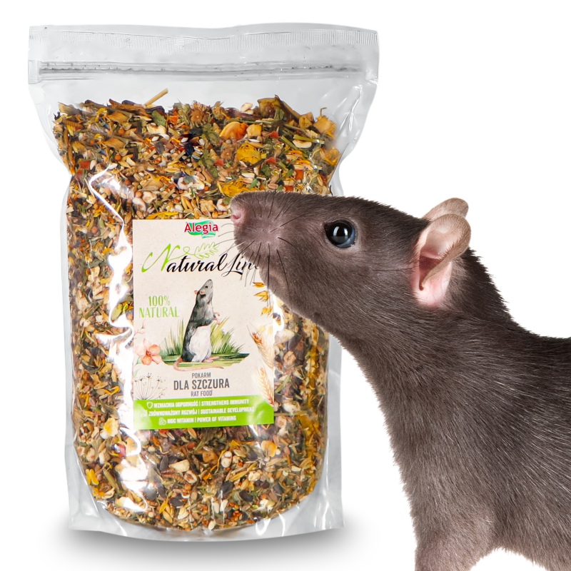 Alegia Natural Line - food for rat 900g