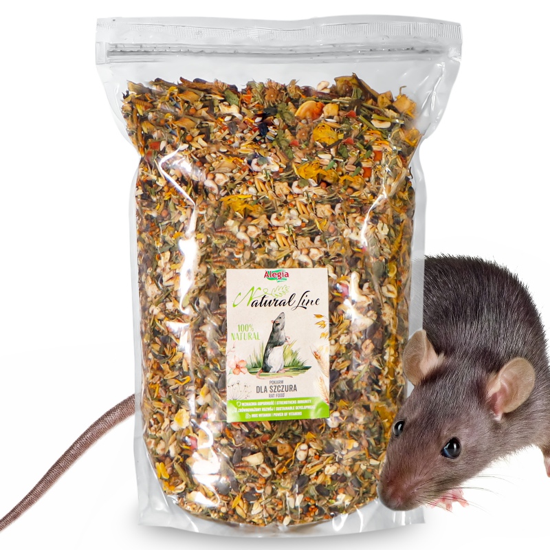 Alegia Línea Natural alimento para ratas 2,5kg