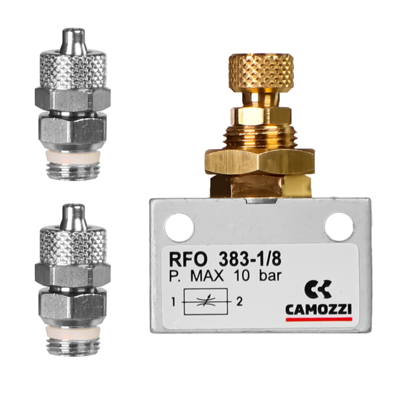 Camozzi precision valve and fittings