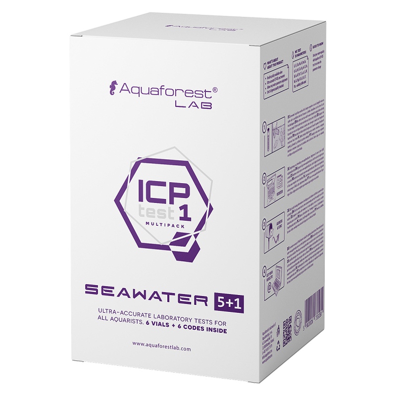 Aquaforest ICP 5+1 комплект тестове