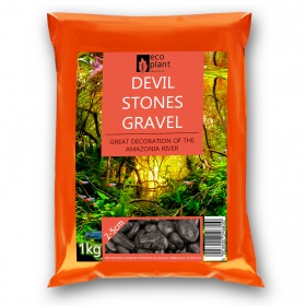 Eco Plant Devil Stones 1kg - fekete kavicsok