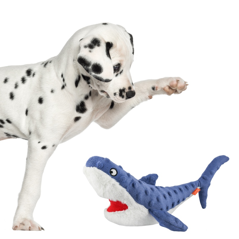 Pet Nova Squeaky Shark Toy 32cm