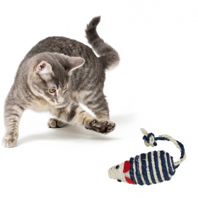 Pet Nova mouse toy for cats, 10x5cm