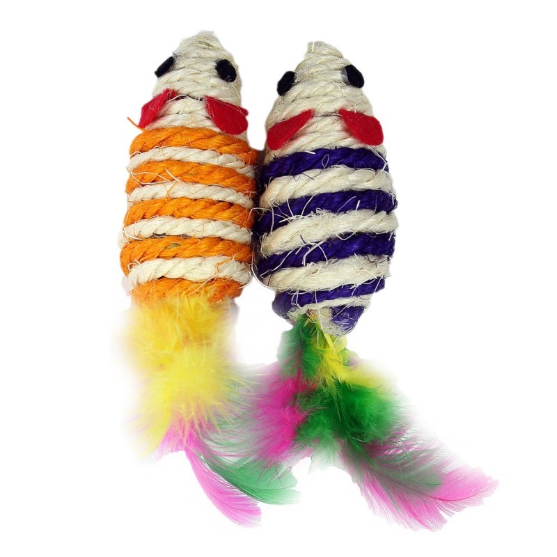 Pet Nova toy mice for cats - 2 pack