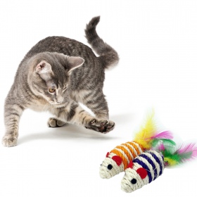 Pet Nova toy mice for cats - 2 pack