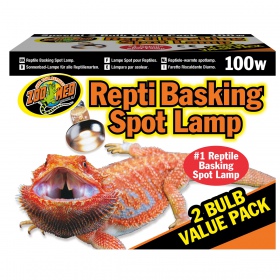 Zoomed Repti Basking Lampe 100W - 2 Stück