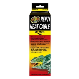 ZOOMED Repti Heat Kabel 50W - 7m Heizkabel