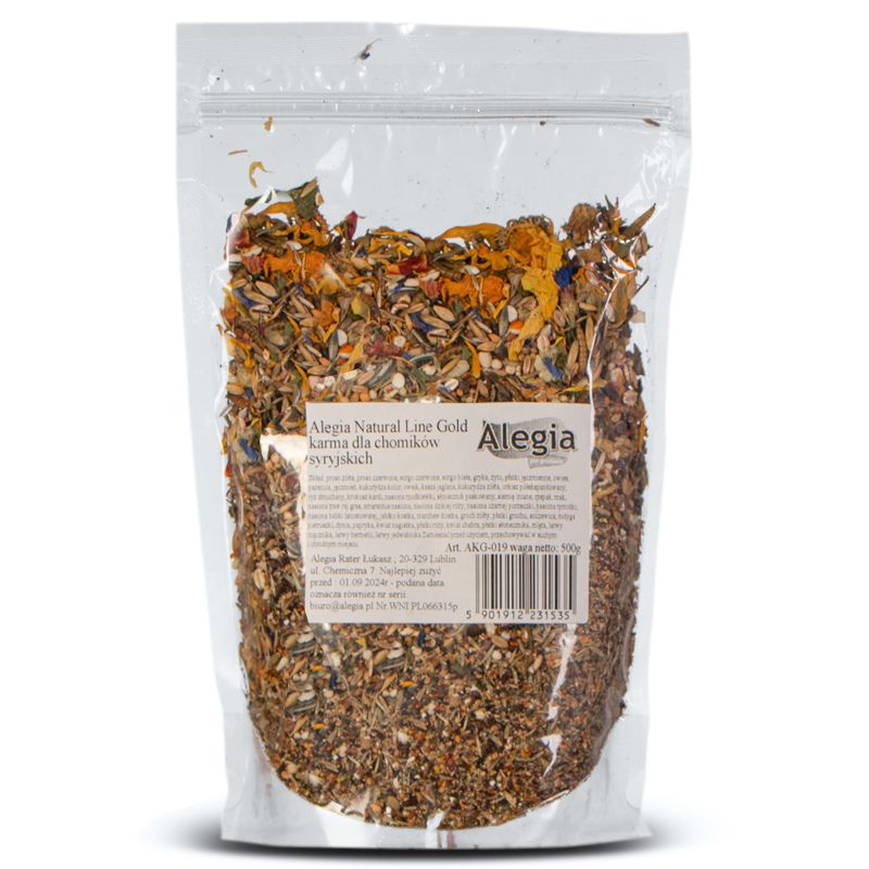 Alegia Natural Line Gold hamsteriruoka 500g