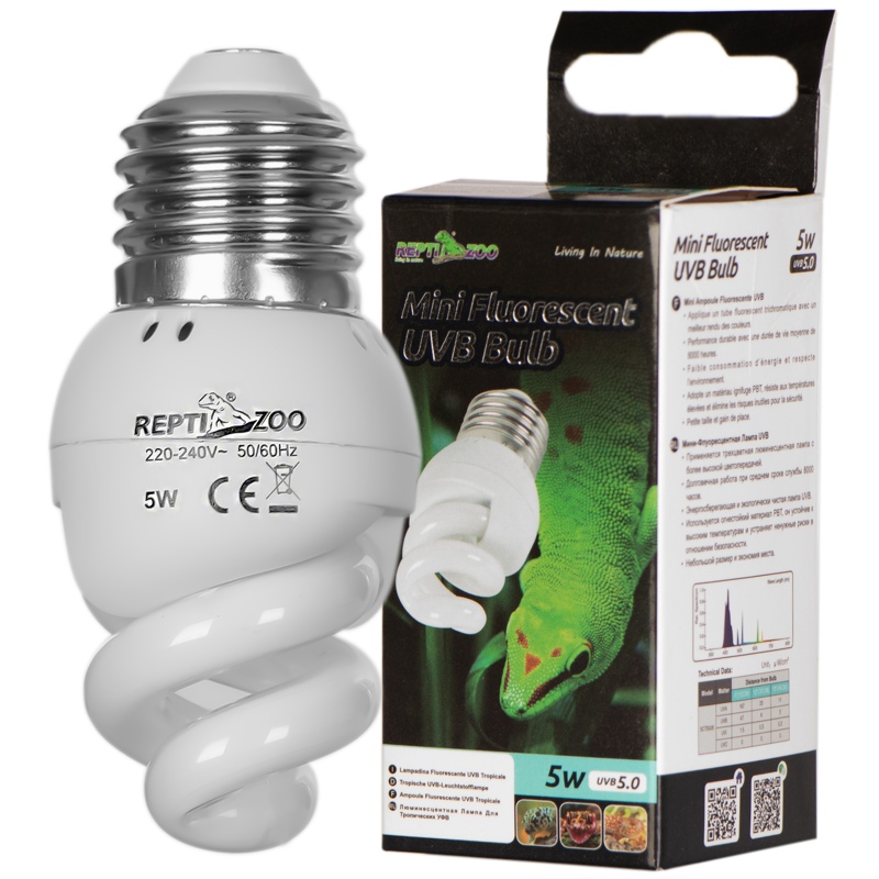 Repti-Zoo Mini UVB lamp 5.0