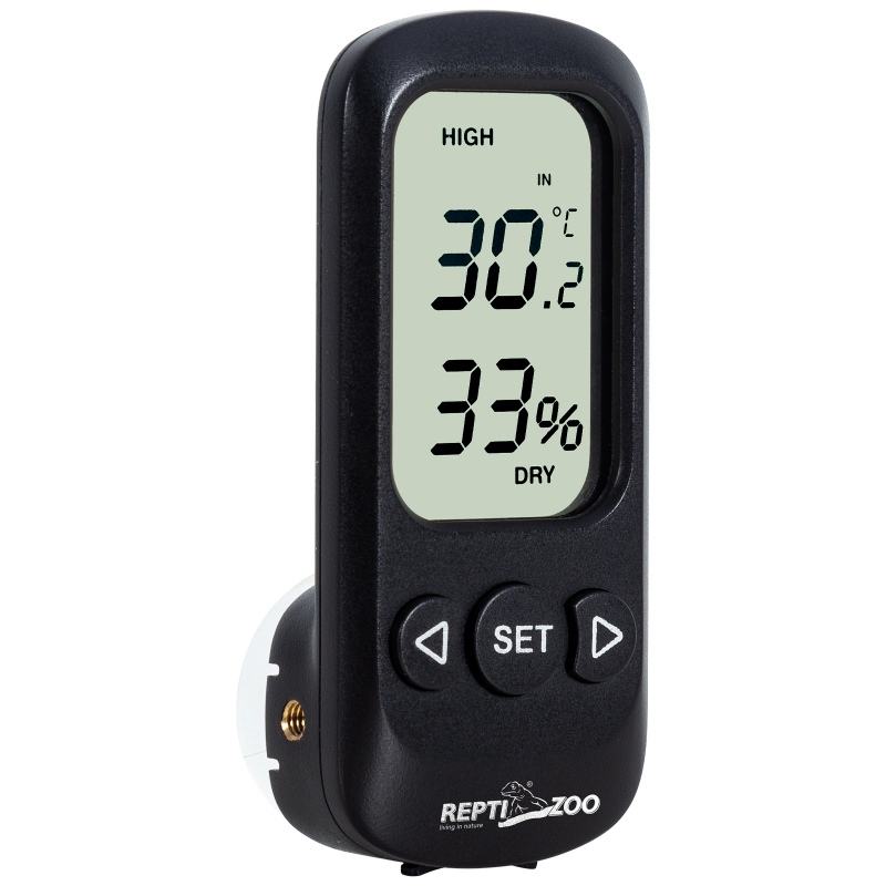 Repti-Zoo: LCD-Thermometer und Hygrometer