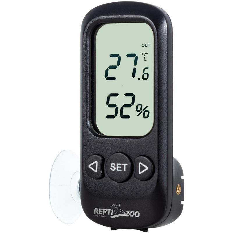 Repti-Zoo: LCD-Thermometer und Hygrometer