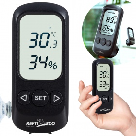 Repti-Zoo: LCD-Thermometer und Hygrometer