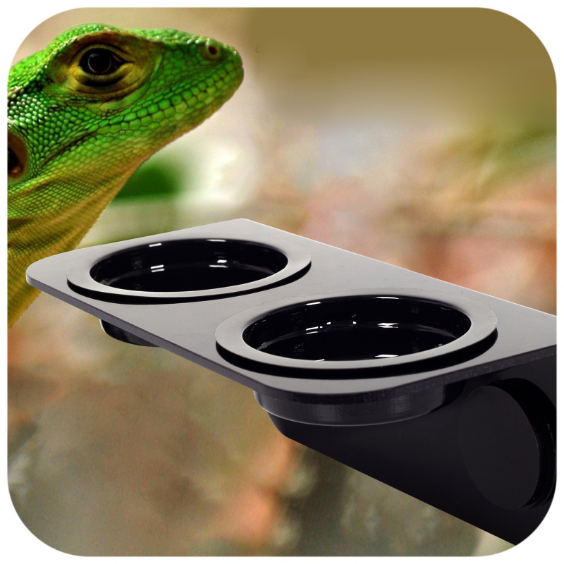 Repti-Zoo Double Magnetic Gecko Feeder