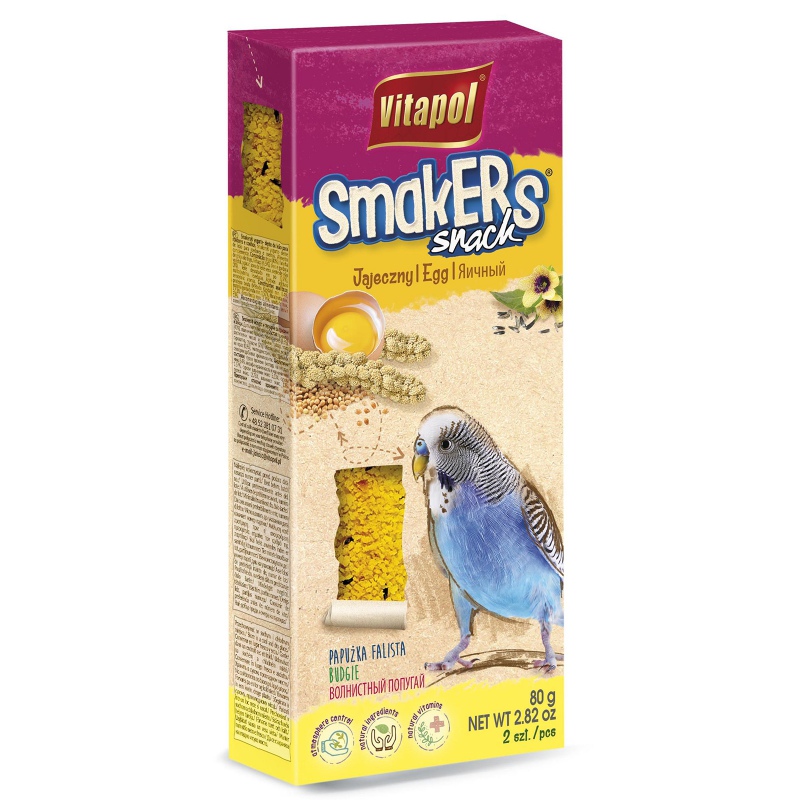 Vitapol Smakers Egg Treat for Budgerigars