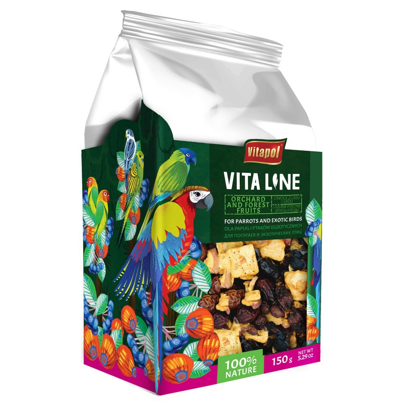 Vitapol frutas del bosque para loros 150g