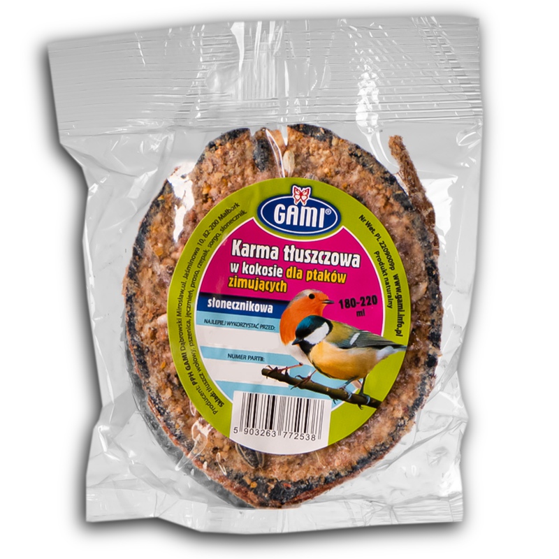 Gami Coconut Sunflower Fat for Wild Birds