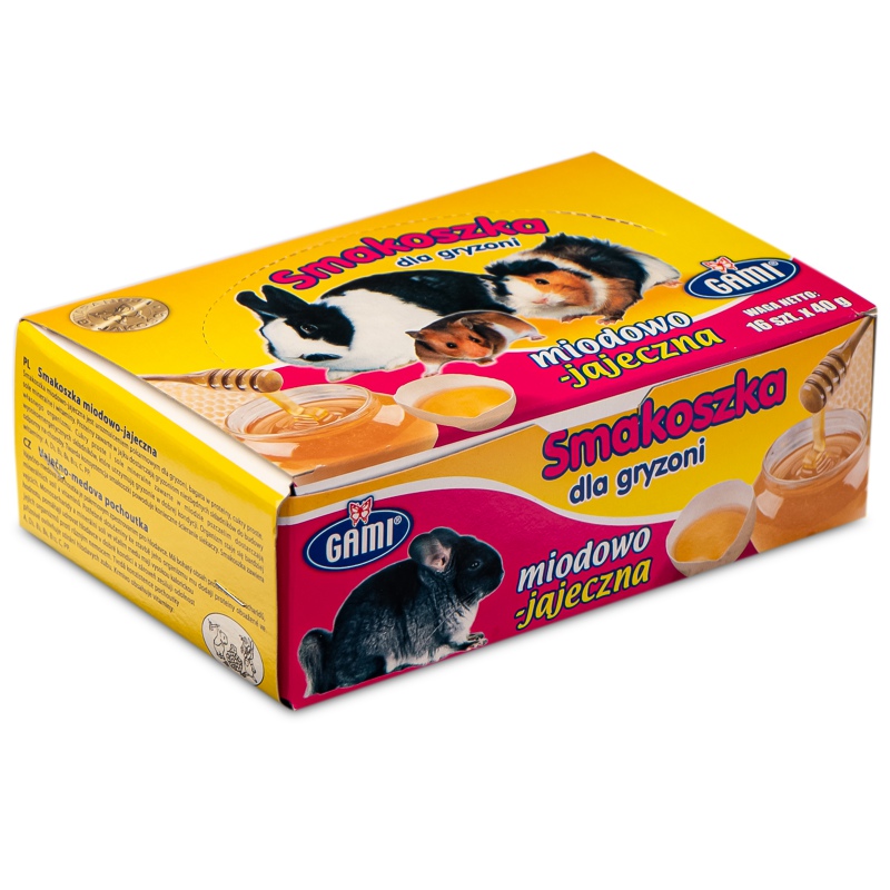 Gami Honey-Egg Snack Box for Rodents