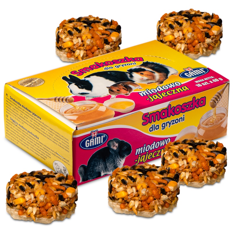 Gami Honey-Egg Snack Box for Rodents