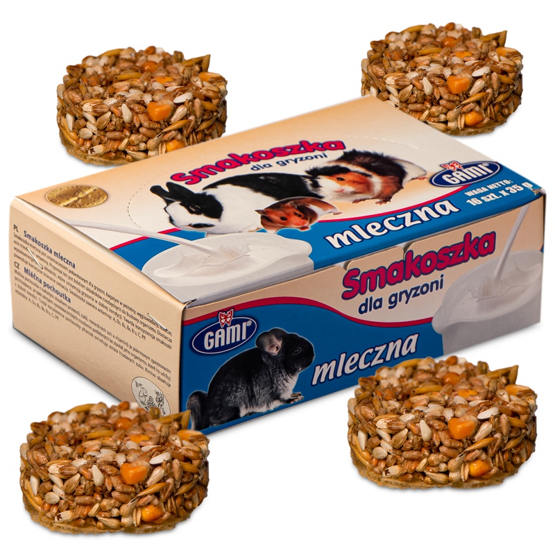 Gami Milk Snack Box for Rodents